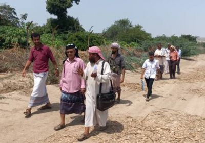 قيادة انتقالي أبين تزور أقدم مركز أبحاث زراعية في الجزيرة العربية والخليج 