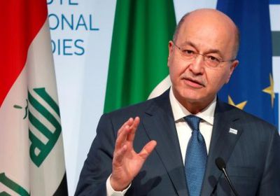 الرئيس العراقي: لابد من تعزيز آفاق التعاون الاقتصادي مع لبنان
