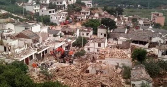 مصرع 42 شخصا إثر انزلاق التربة في إقليم جويتشو بالصين