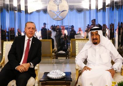 العاهل السعودي يتلقى اتصالًا هاتفيًا من أردوغان