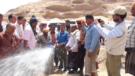 افتتاح المرحلة الأولى من مشروع مياه الشبكة بشبوة