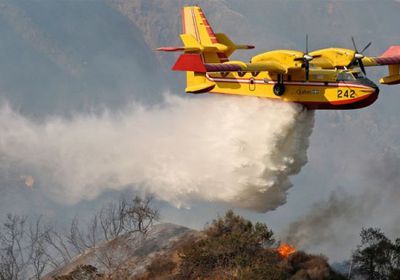 تحطم طائرة إطفاء فرنسية ومقتل قادها أثناء السيطرة على حريق غابات