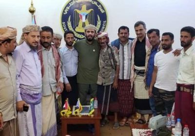 لقاء هام بين "بن بريك" وأسرة الشهيد أبو اليمامة (تفاصيل)