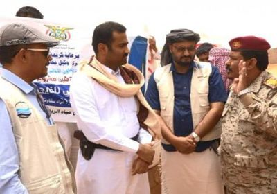 تدشين مشروع التدخل الإسعافي للنازحين بمديرية العبر