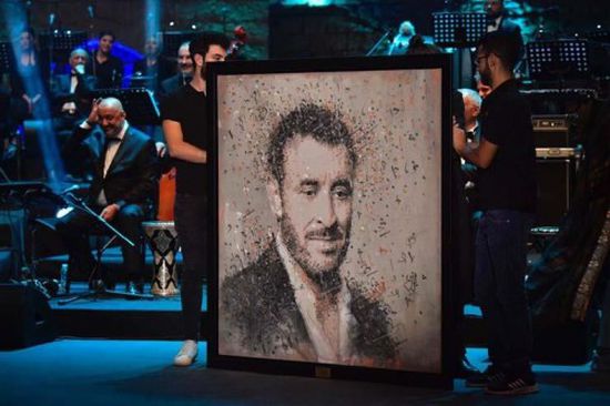 مهرجان بيت الدين يكرم النجم كاظم الساهر 