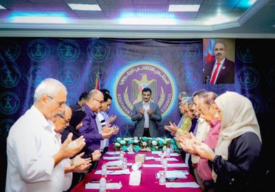 تفاصيل الاجتماع الدوري الأسبوعي للأمانة العامة للمجلس الانتقالي 