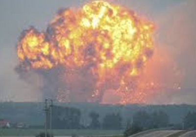 عاجل.. انفجارات تهز مستودع أسلحة في روسيا وإصابة ثمانية