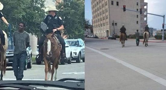 موجة غضب تجاه شرطة تكساس بسبب صورة عنصرية "صادمة"