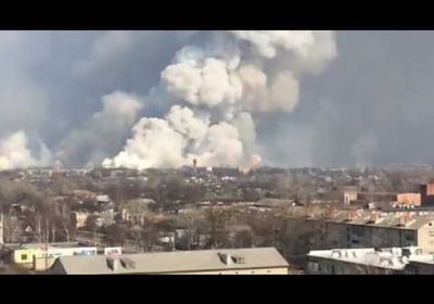 عاجل.. قتيلان و15 جريحًا في انفجار بأحدى القواعد العسكرية بروسيا