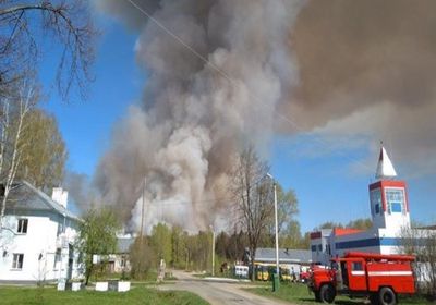 ننشر تفاصيل انفجار أحد القواعد العسكرية بروسيا