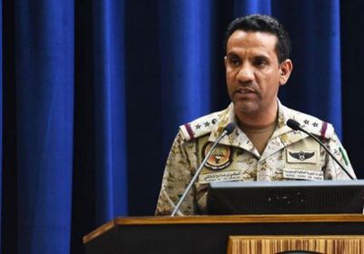 التحالف: نتخذ كافة الإجراءات العملياتية للتعامل مع طائرات الحوثي