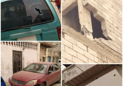 مليشيات الإخوان تقصف منازل المواطنين بدارسعد 