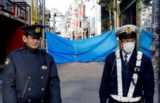 اعتقال شخص طعن شرطيًا و3 ممرضين في مستشفى بغرب اليابان