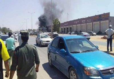 تفجير سيارة مفخخة بمدينة بنغازي الليبية