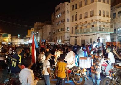  احتفالات كبرى في الجنوب بالنصر على المليشيات الإخوانية (صور)