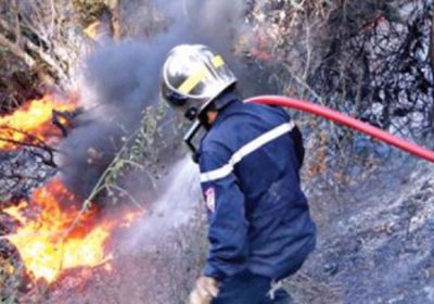 إخماد 117 حريقًا اندلعت خلال يومين فقط بالجزائر
