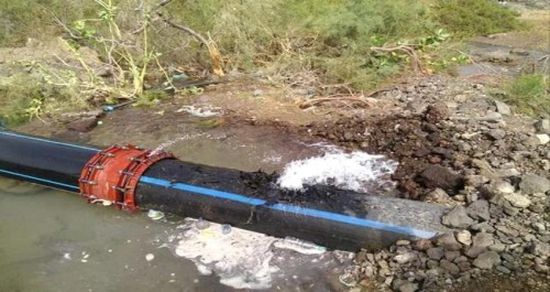 إعادة ضخ المياه ببعض مديريات العاصمة عدن