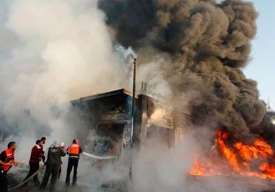 الصحة العراقية: 13 مصابًا إثر انفجار بمخزن أسلحة ببغداد