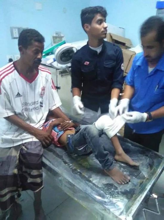 مستشفى الدفيعة بشبوة يستقبل 5 حالات مصابة برصاص راجع (صور)