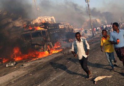عاجل.. انفجار سيارات مفخخة في قاعدة عسكرية.. والشباب الصومالي يعلن مسؤوليته