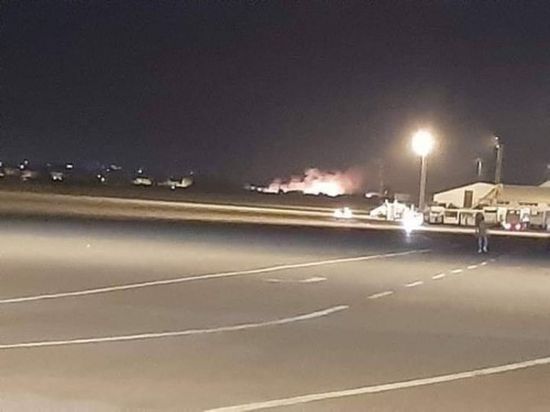 عاجل.. قصف مطار معيتيقة الليبي بعدة قذائف