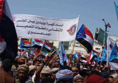 المئات من أبناء المهرة يشاركون في مليونية النصر بعدن (فيديو)