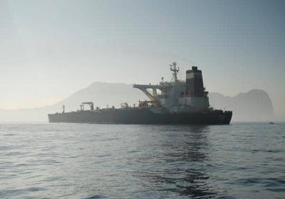 ناقلة النفط الإيرانية تستعد لمغادرة جبل طارق