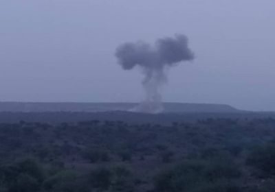 عاجل.. ضربتان جويتان من التحالف على مواقع الحوثيين بشمال الضالع 