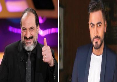 تامر حسني يكشف عن مفاجأة خالد الصاوي له في عيد ميلاده