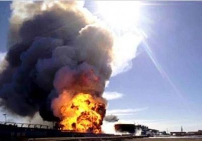 ارامكو السعودية تعلن السيطرة على حريق "شيبة للغاز"
