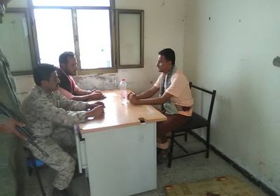 انتقالي المسيمير بلحج يتفقد انضباط العمل بإدارة الأمن  