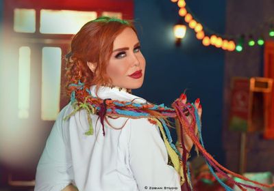 بالصور.. رولا سعد تنتهي من تصوير كليب "دكان شلاطة"