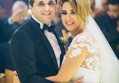 مصطفى خاطر يحتفل بعيد زواجه الثاني