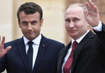 الرئيس الروسي لنظيرة الفرنسي: أود كثيرًا معرفة موقف باريس من ليبيا