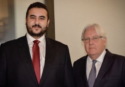 عاجل.. "غريفيث" يكشف تفاصيل لقاءه مع نائب وزير الدفاع السعودي