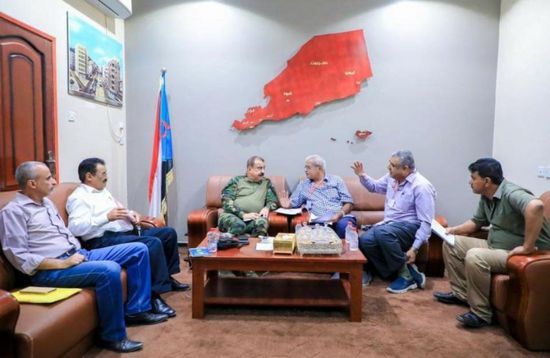 تفاصيل اجتماع رئيس الجمعية الوطنية مع هيئة إدارة مستشفى باصهيب العسكري