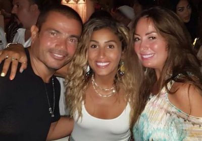 نرمين الفقي توجه رسالة لدينا الشربيني وعمرو دياب