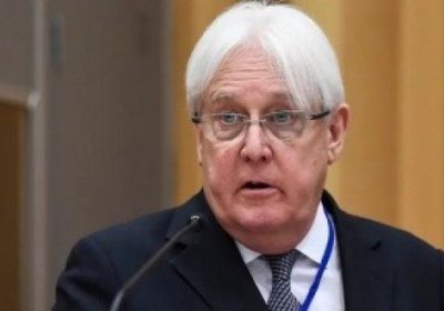 غريفيث يغادر صنعاء بعد لقاءات مع قيادات حوثية