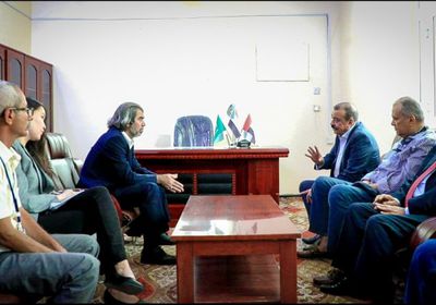 لقاء هام بين رئيس الجمعية الوطنية ومدير مكتب المبعوث الأممي 