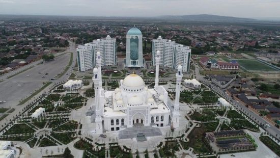 افتتاح أكبر مساجد أوروبا "فخر المسلمين" بالشيشان