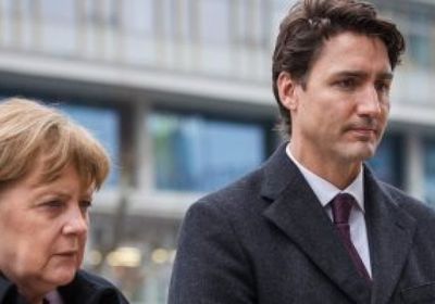 ميركل وترودو يناقشان أهمية الإصلاح في أوكرانيا وأزمة "غابات الأمازون"