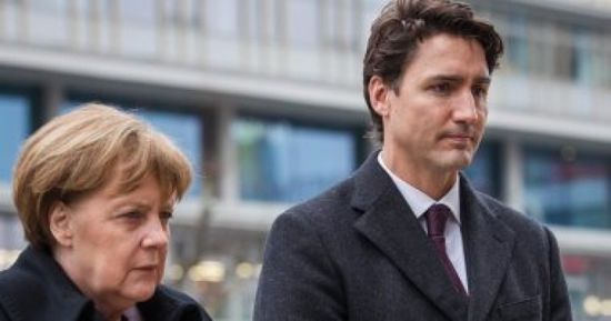 ميركل وترودو يناقشان أهمية الإصلاح في أوكرانيا وأزمة "غابات الأمازون"