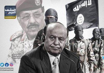 على طريقة "داعش" .. مليشيات الشرعية تمثل بجثث الأسرى في  (فيديو)