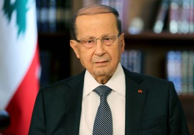الرئيس اللبناني يصف الهجمات الإسرائيلية بالطائرات المسيرة بـ"إعلان الحرب"