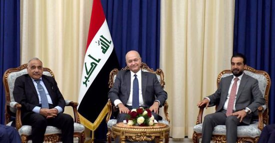 الرئاسات الثلاث العراقية تعقد اجتماعا مع عدد من قيادات الحشد الشعبي