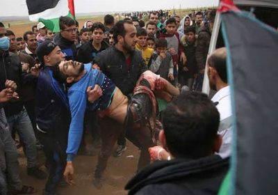 ارتفاع أعداد المصابين بغزة إلى 57 خلال قمع الاحتلال للمسيرات