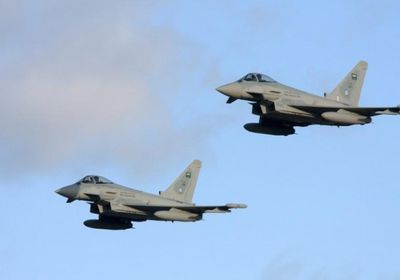 5 غارات من التحالف على تجمعات حوثية بحرض