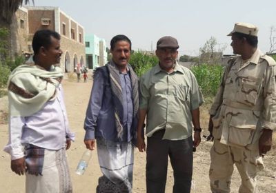 تدشين ترتيب وتوزيع الحراسات الأمنية في مديرية خنفر