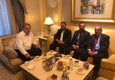 لقاء هام بين أعضاء بهيئة رئاسة الانتقالي ونائب وزير الخارجية الروسي