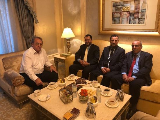 لقاء هام بين أعضاء بهيئة رئاسة الانتقالي ونائب وزير الخارجية الروسي